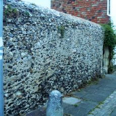 Wall on Right Side of Blackfriars Monastery