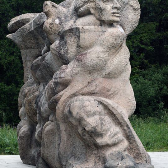 Sculpture 'Míľnik', Dukla Pass, Vyšný Komárnik