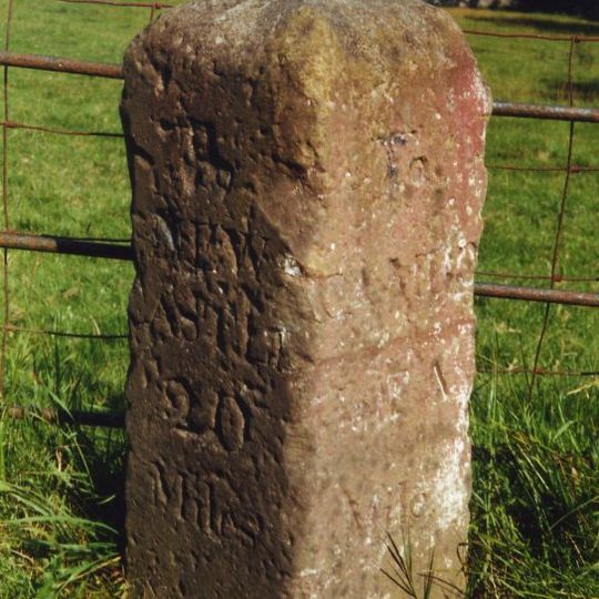 Milestone 40 Metres North Of Crossroads