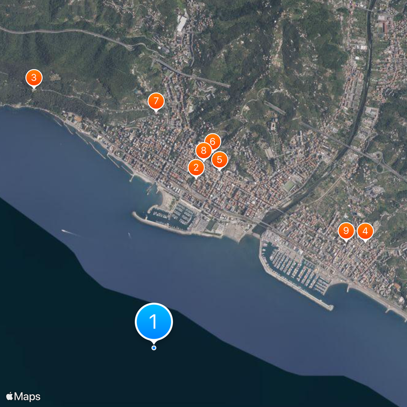 Tigullio Map