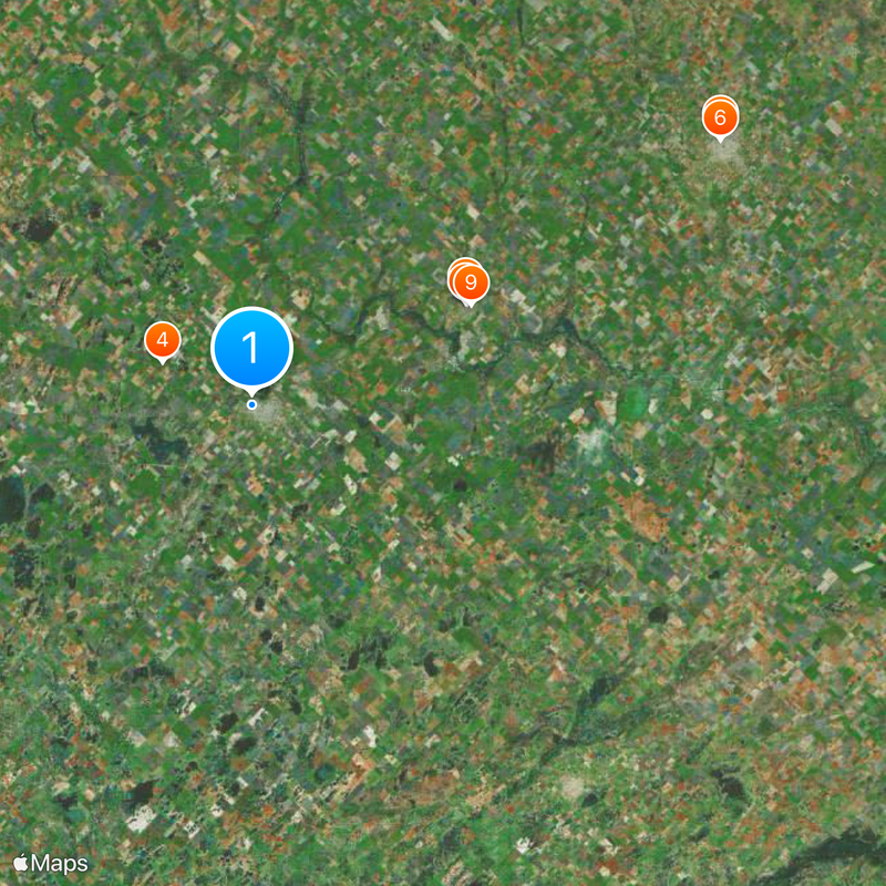 Bragado Map