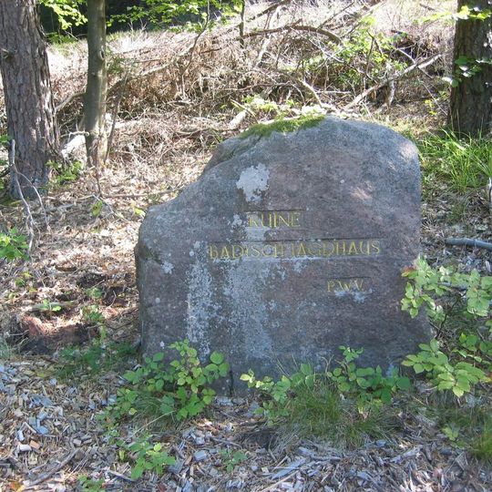 Ritterstein 242 "Ruine Badisch Jagdhaus"