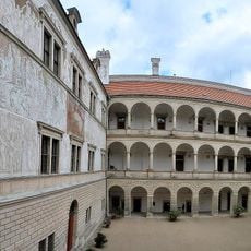 Courtyard of the Chateau Litomyšl