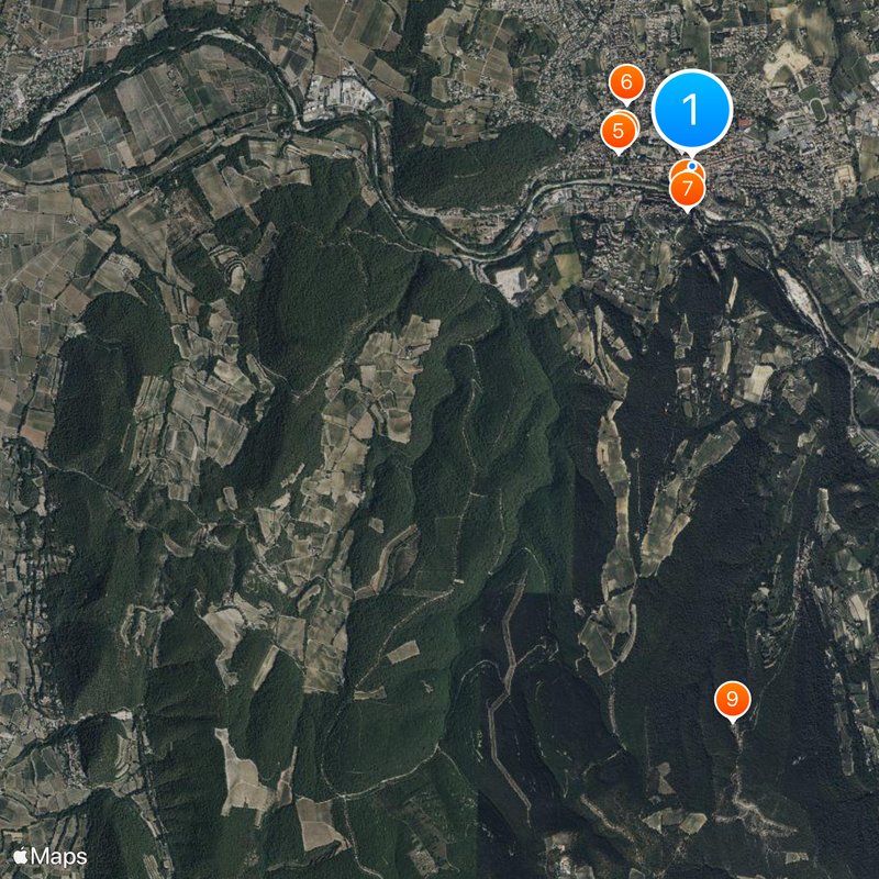 Vaison-la-Romaine Map