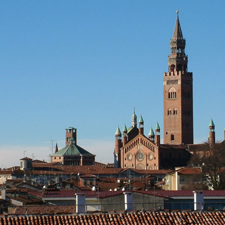 Katedralen og Torrazzo i Cremona