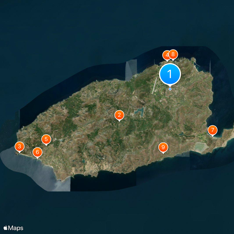 Gökçeada district Map