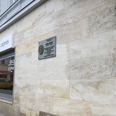 Pamětní deska Josefa Vaňáska v Praze