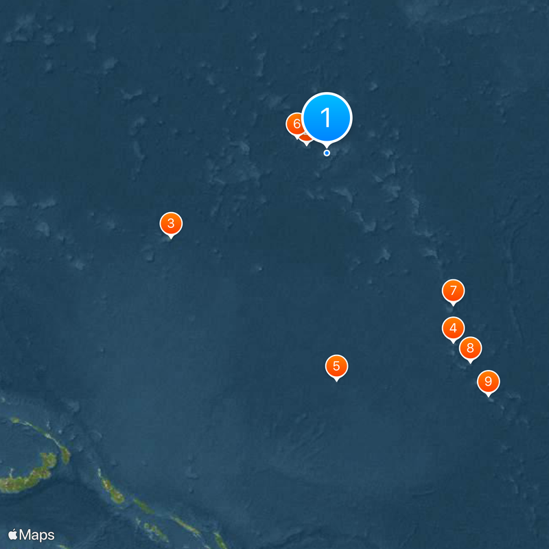 Ailinginae Atoll Kaart