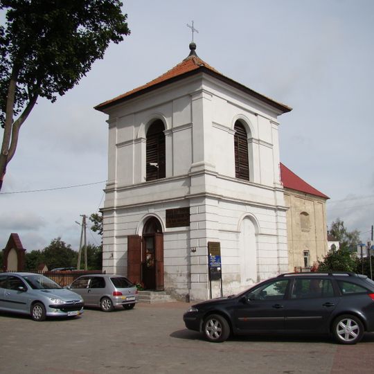 Dzwonnica, Kościelna 14 w Mełgiewie