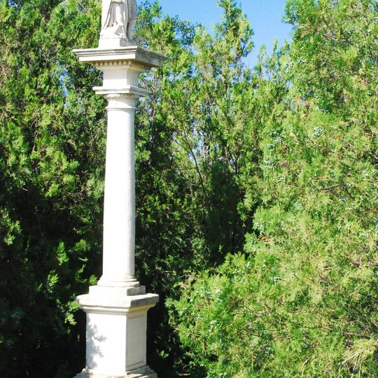 Toskanische Säule hll. Wendelin u. Leonhard