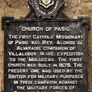 Church of Pasig historical marker