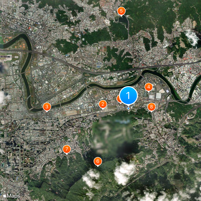 Nangang station Map