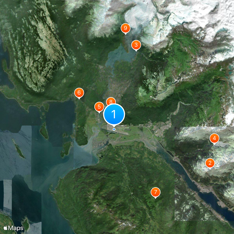 Juneau International Airport Map