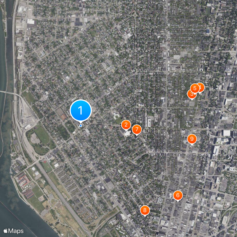 D'Youville University Map