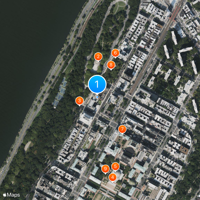 Riverside Church Mapa