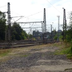 Most trati Praha - Turnov přes trať Masarykovo nádraží - Libeň