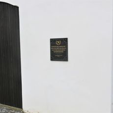 Pamětní deska z napoleonských válek 1813 na muzeu hasičské techniky v Chrastavě