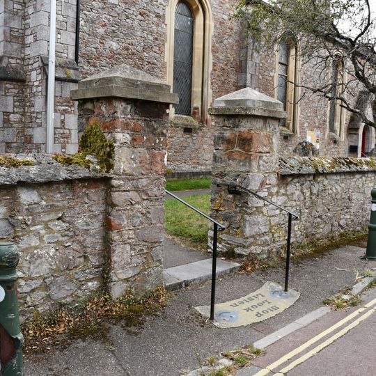 Churchyard Walls And Gate-Piers To The Church Of St Paul