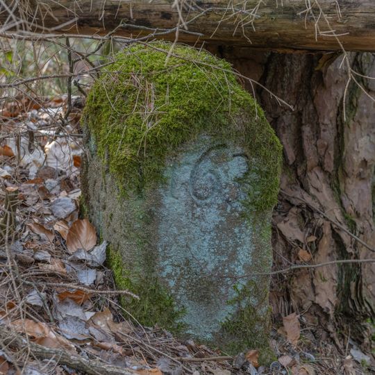 Grenzstein Rennweg in Fürth