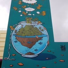 Fresque de Jace - Aquarium