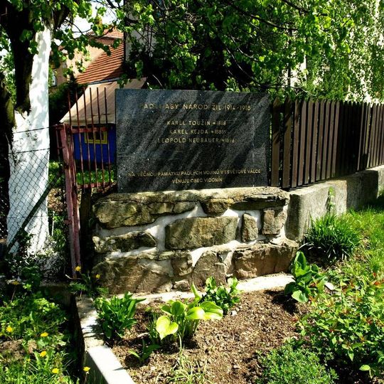 Pomník padlým ve Vidoníně