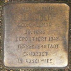 Stolperstein dedicated to Bella Wolff
