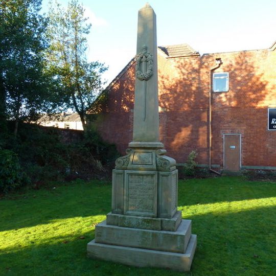 Church of All Saints War Memorial, All Saint's Church, Manchester Old Road, Middleton