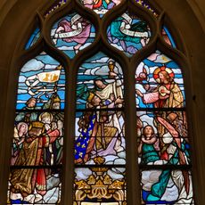 Vitrail du Sacré-Cœur