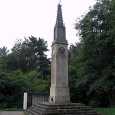 Pruský památník severozápadně od Žandova