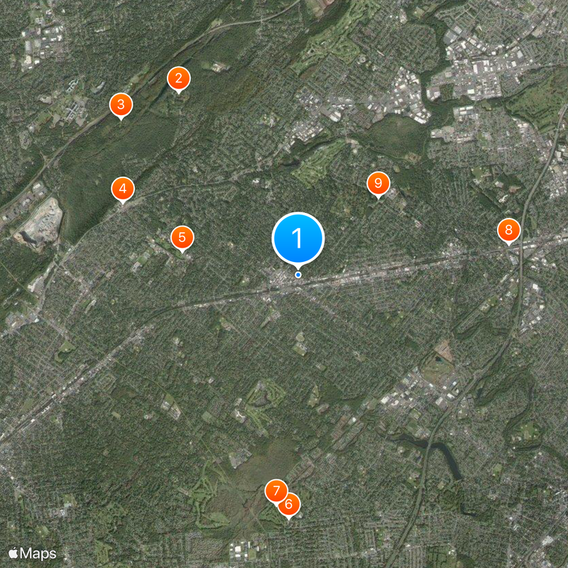 Westfield Map