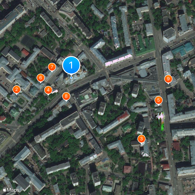Yelokhovo Cathedral Map