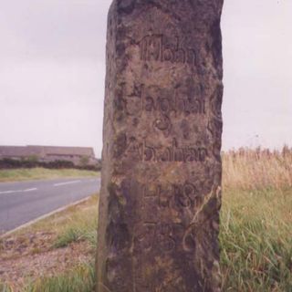 Standing Stone At Junction With School Lane And Round Ings Road
