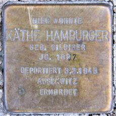 Stolperstein en memoria de Käthe Hamburger