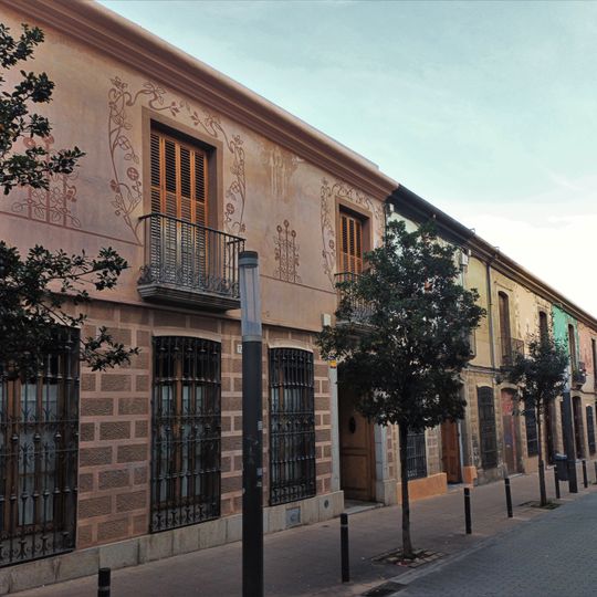 Casetes del carrer de Sant Agustí, 27-55
