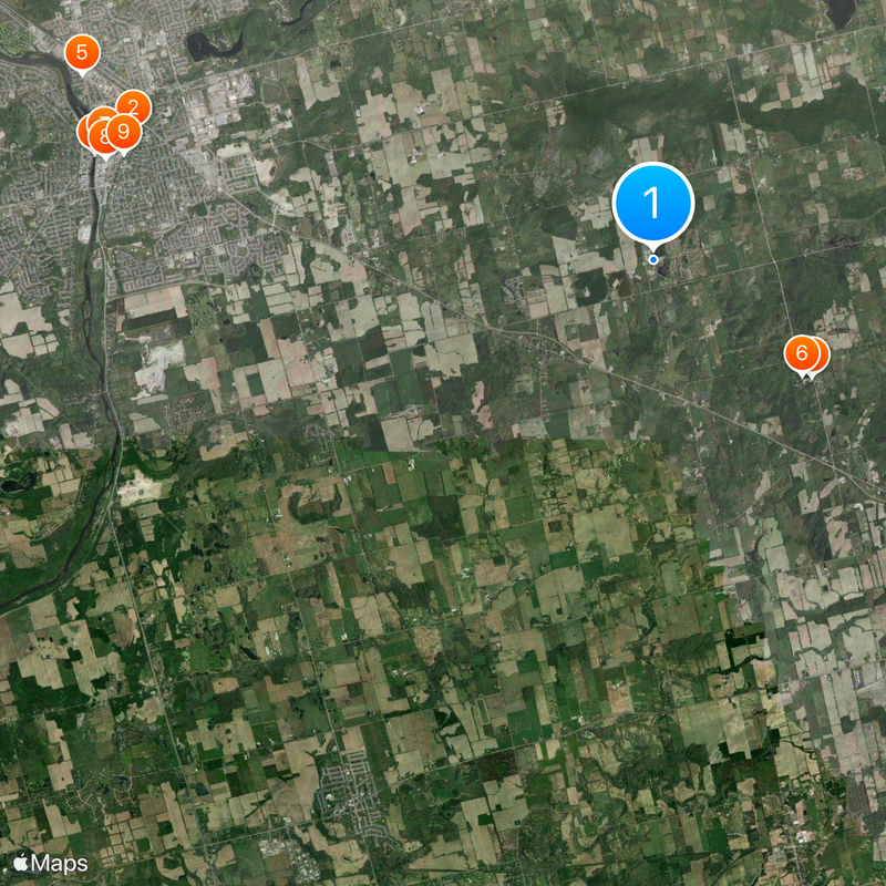 African Lion Safari Map