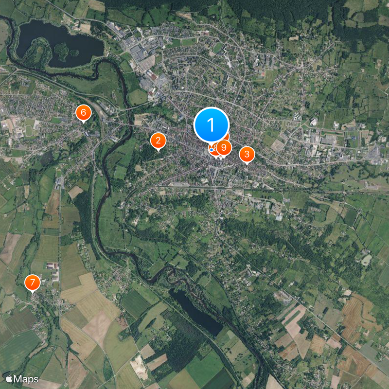 Saint-Amand-Montrond Mapa