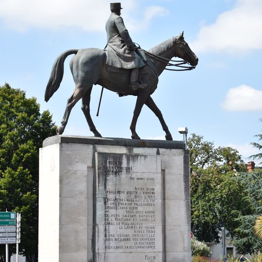 Equestrian statue of Maréchal Foch