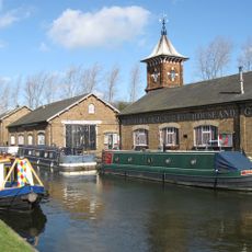 Workshop With Water Tower 60 Metres To North West Of Canal Bridge