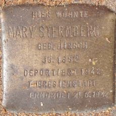 Stolperstein dedicated to Mary Sternberg