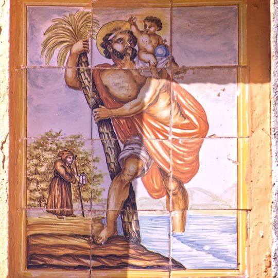 Retablo cerámico de San Jaime