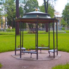 Cast Iron Gazebo, Catherine Park in Tsarskoe Selo