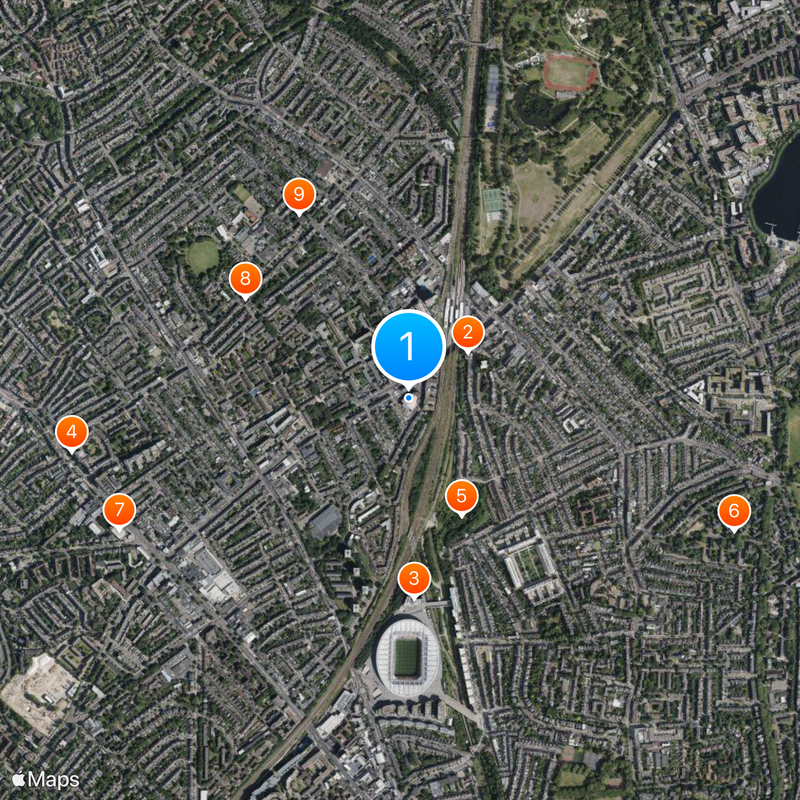 Rainbow Theatre Mappa