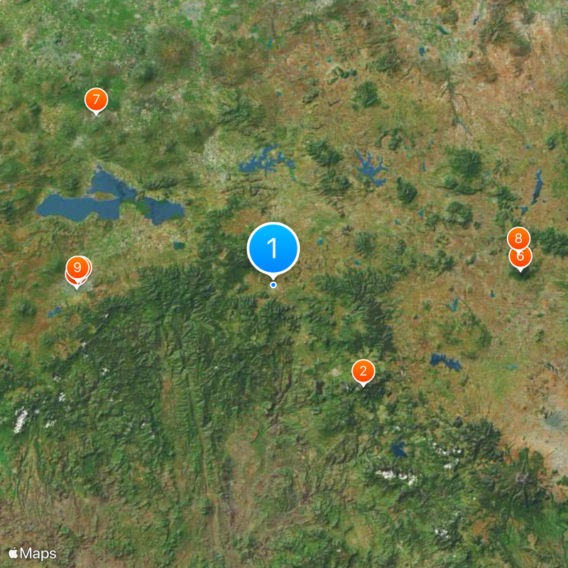 Ciudad Hidalgo Mapa