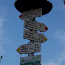 Rozcestník Choceň - nám.