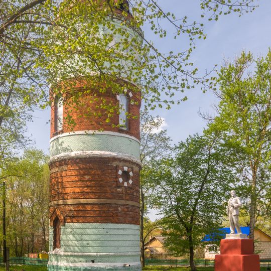 Водонапорная башня станции Спас-Деменск