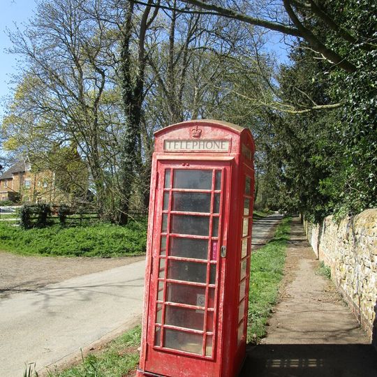 K6 Telephone Kiosk, 20 Metres South East Of Sycamore House And 50 Metres South West Of The Old Rectory
