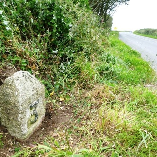 Milestone On The A30, Circa 100M W Of The Drive To Trevedra Farm