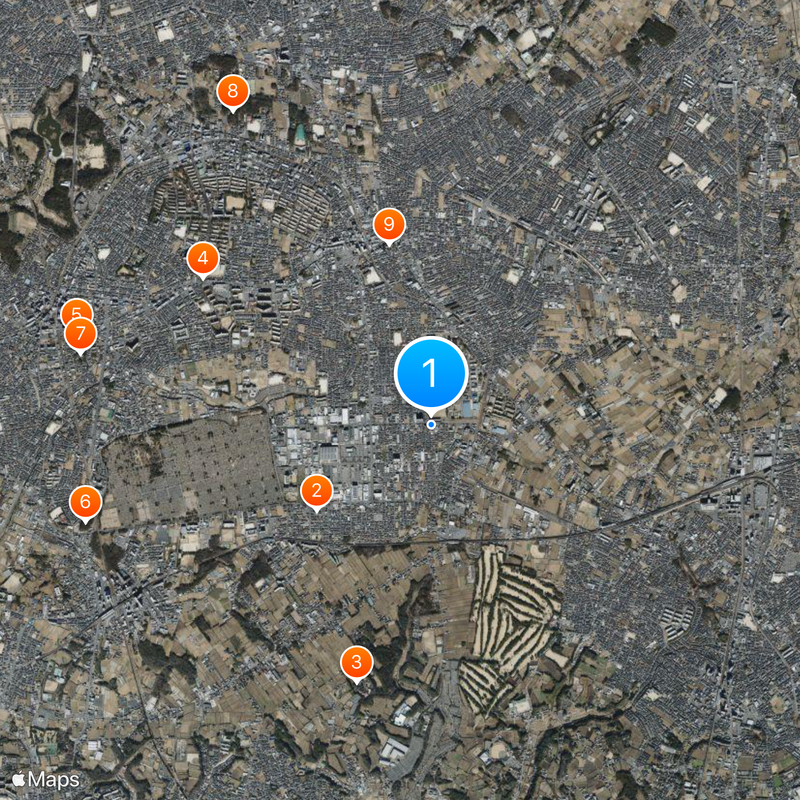 Asahiyama stable Map