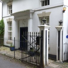 Four Gate Piers Adjacent To No 9 Church Road