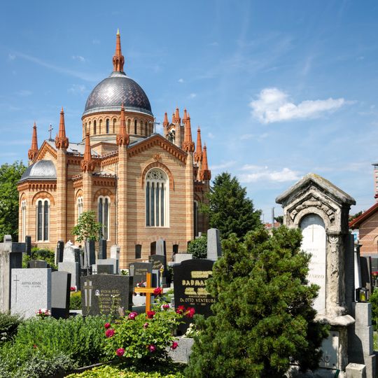 Christuskirche am Evangelischen Friedhof Matzleinsdorf